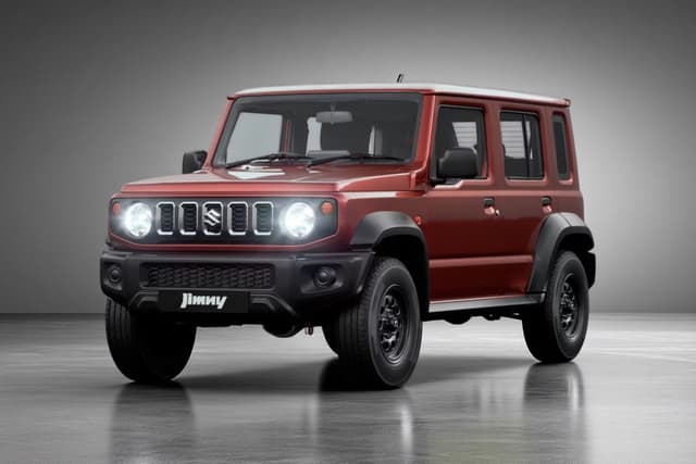 Maruti Suzuki Jimny Sizzling Red Color Image